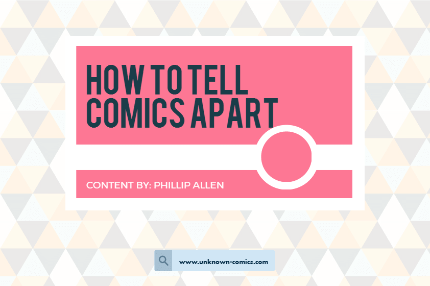 How To Tell Comics Apart Poster