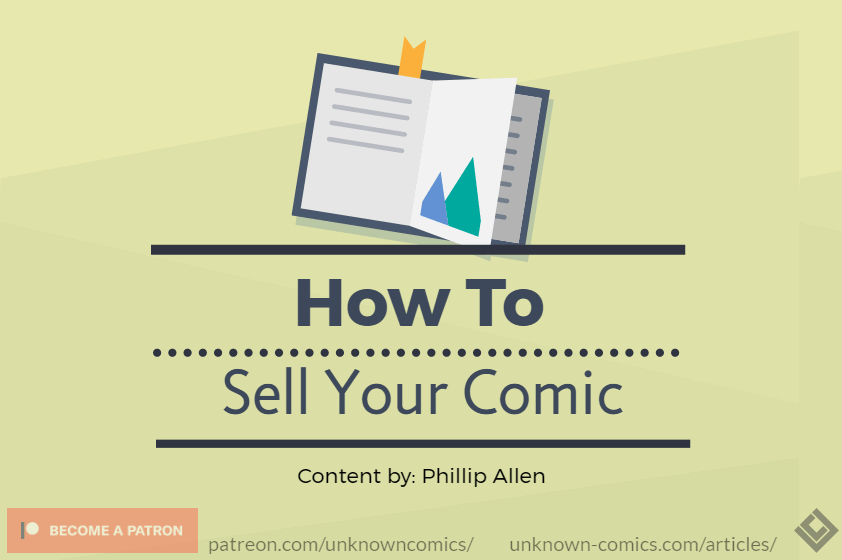 How To Sell Your Comic Article Poster