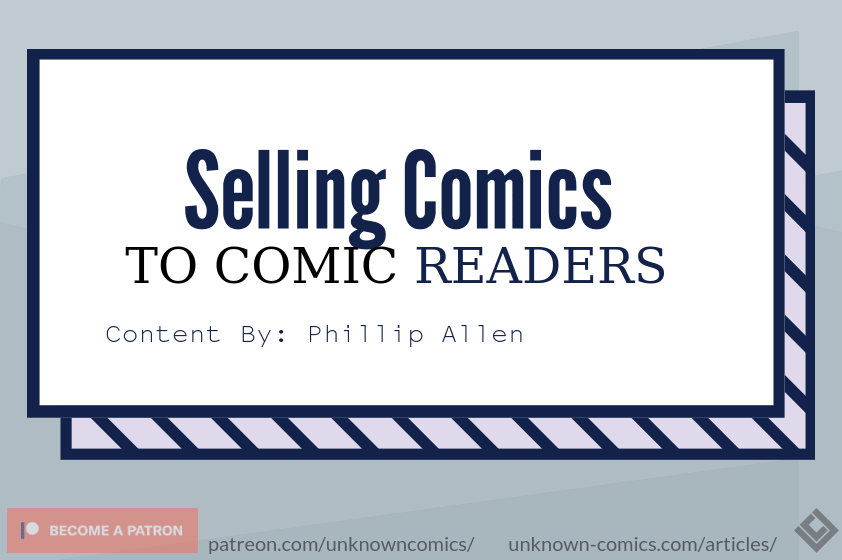 Selling Comics To Comic Readers Article Poster