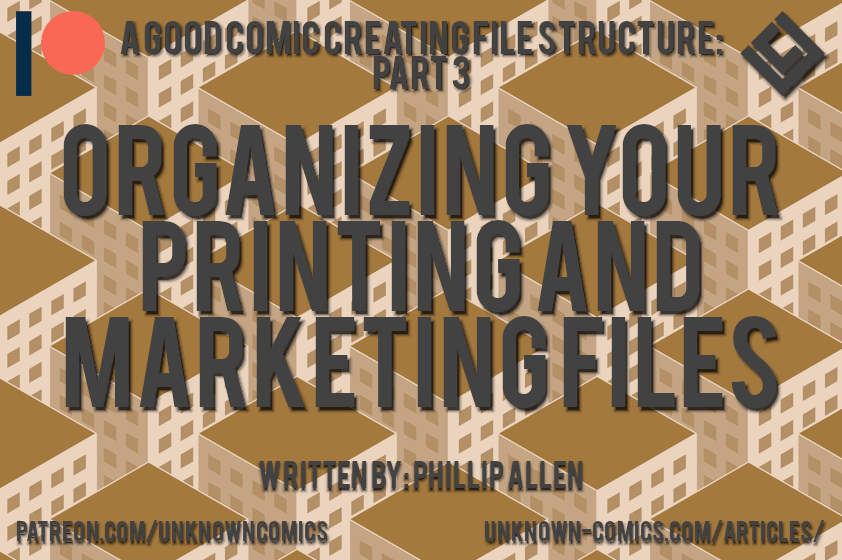 Organizing Printing and Marketing Files - Article Poster