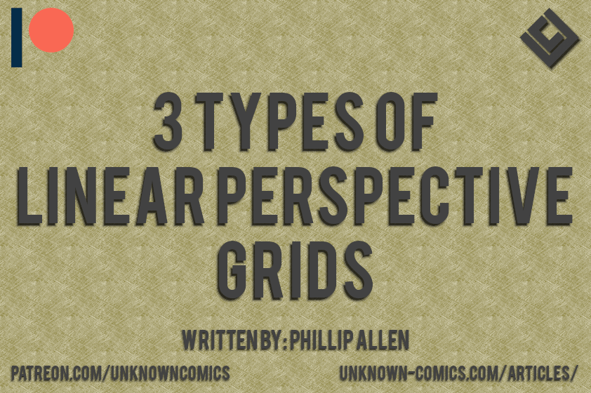 3 Types of Linear Perspective Grids Article Poster