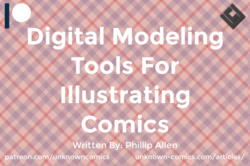 Digital Modeling Tools For Illustrating Comics - Article Poster